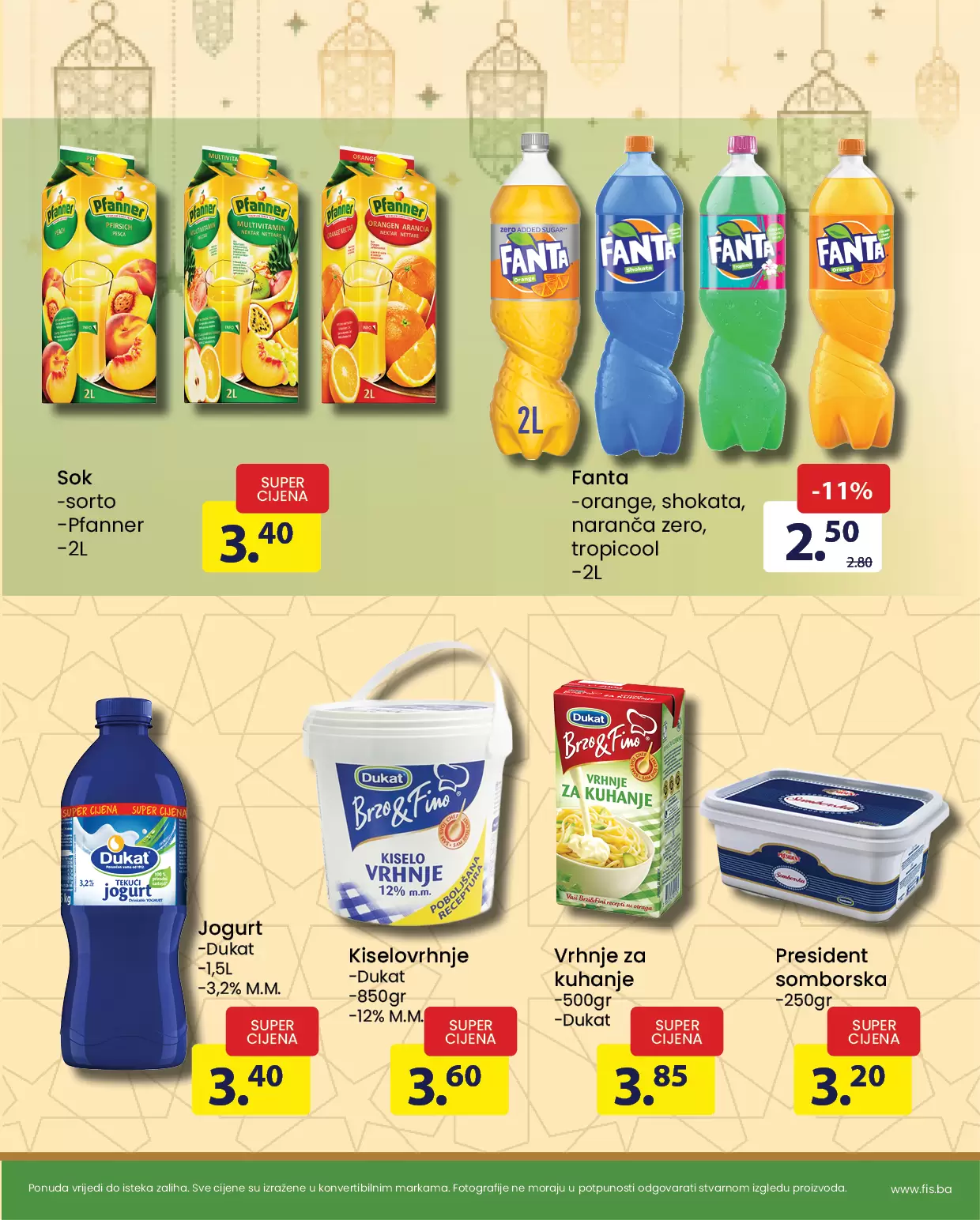 Fis RAMAZANSKA PONUDA 7-13.4.2023.