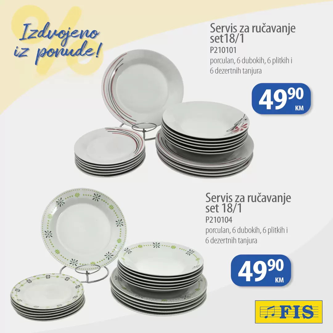Fis SNIŽENJE ⇢ SERVISI ZA RUČAVANJE