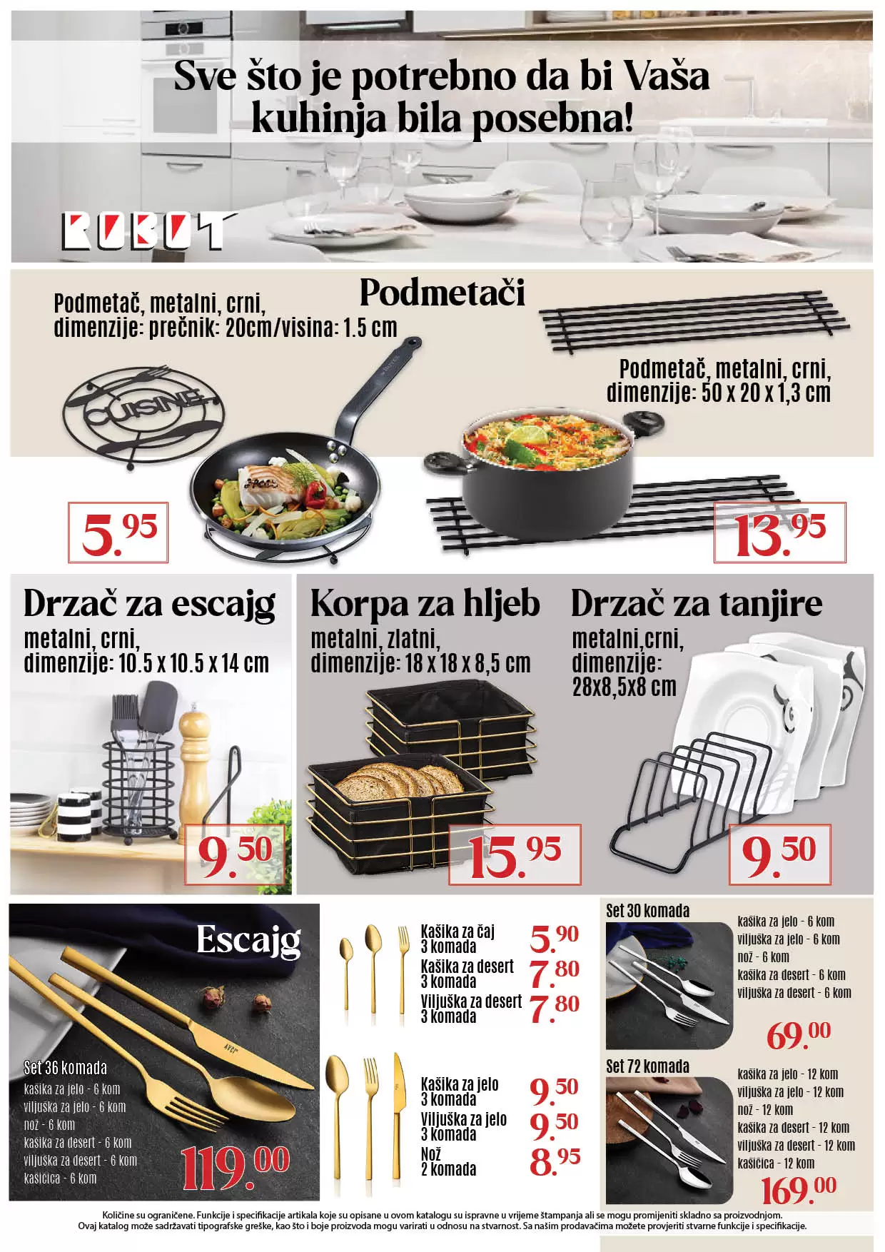 Robot katalog DADACI i DEKORACIJA za KUHINJU 