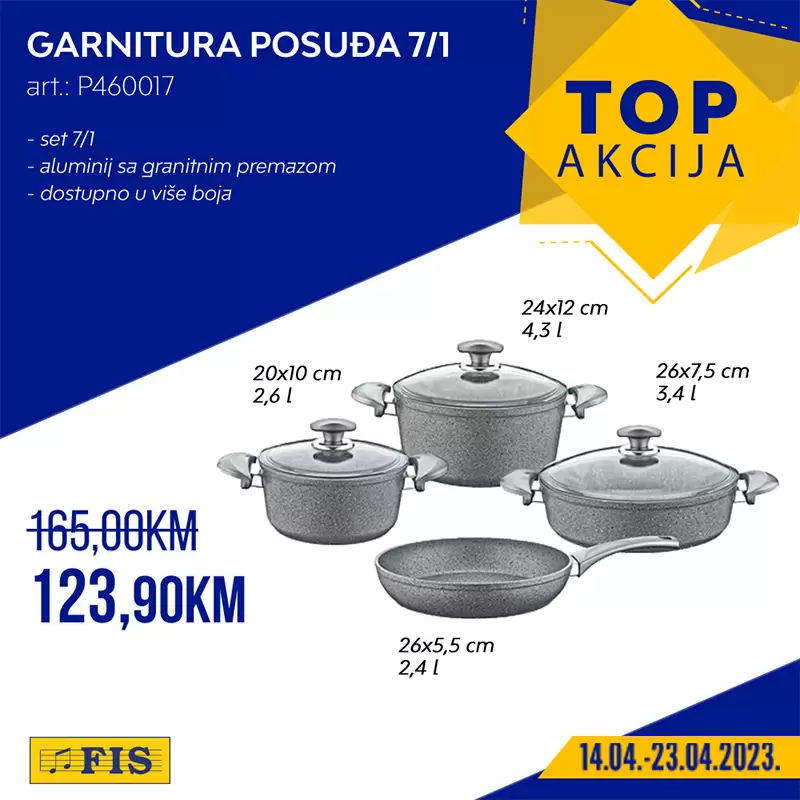 Fis TOP akcija za TOP artikle