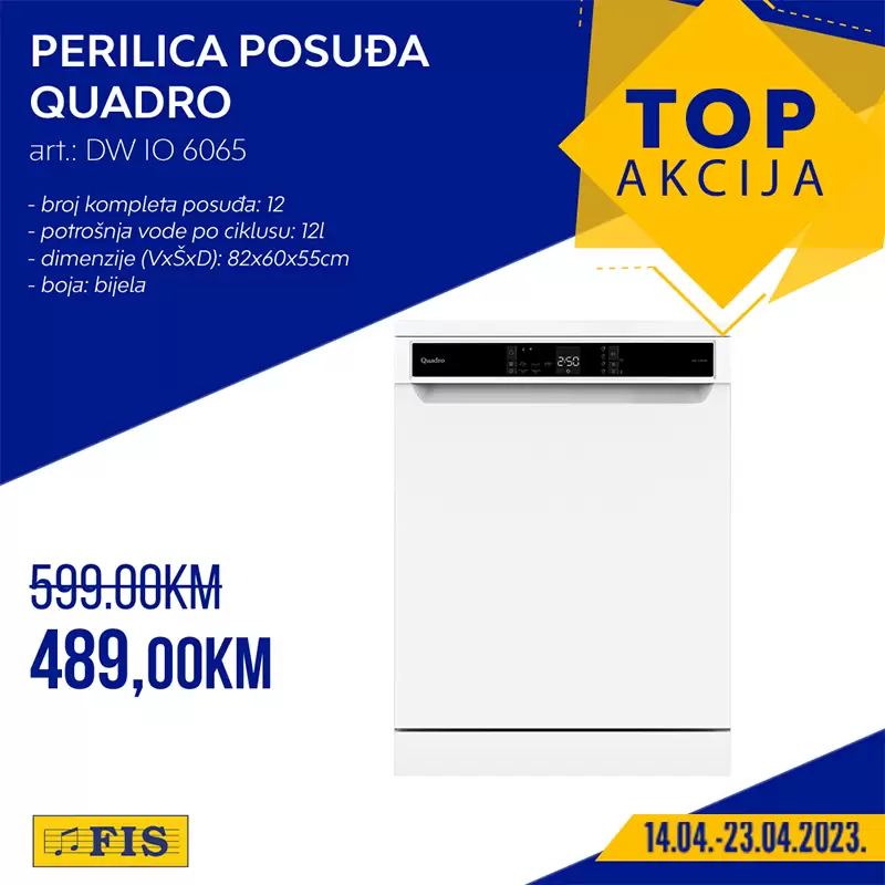 Fis TOP akcija za TOP artikle