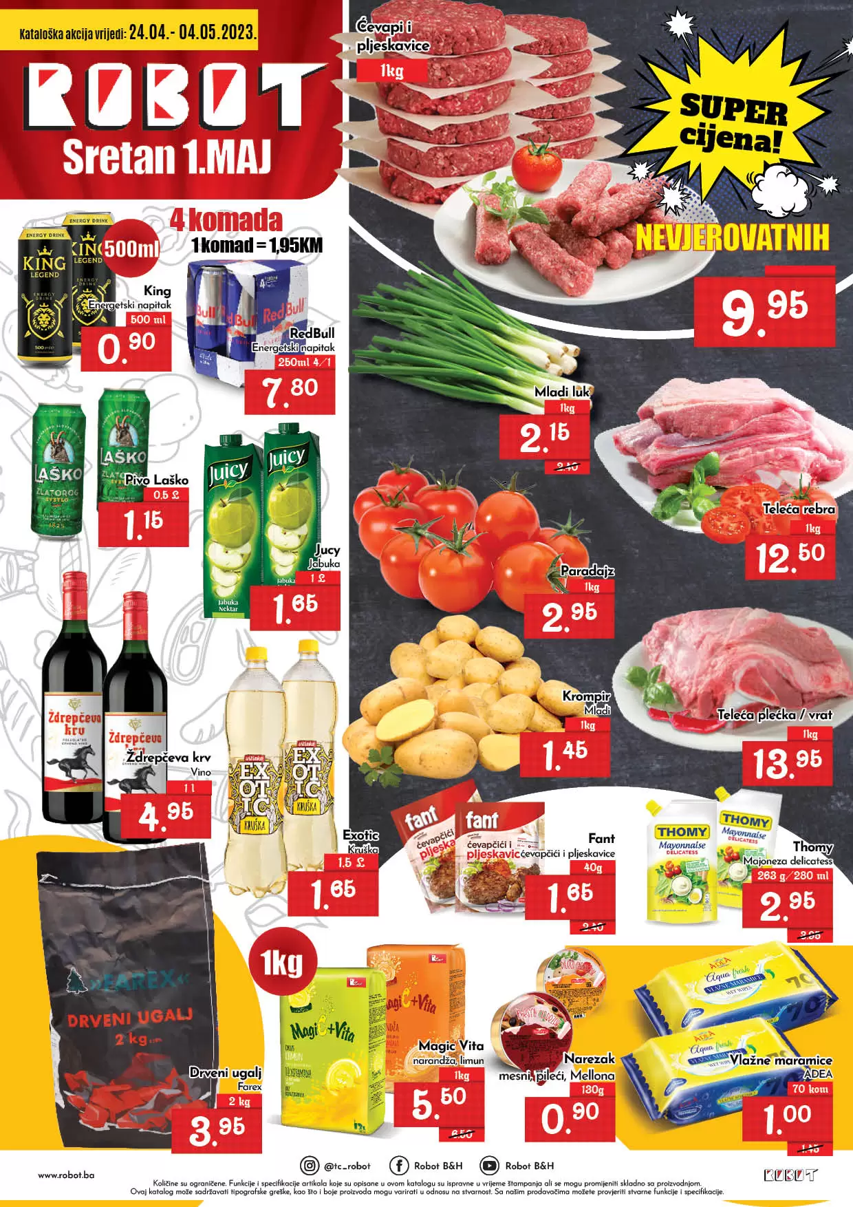 Robot katalog PRVOMAJSKO SNIŽENJE 24.4-4.5.2023.