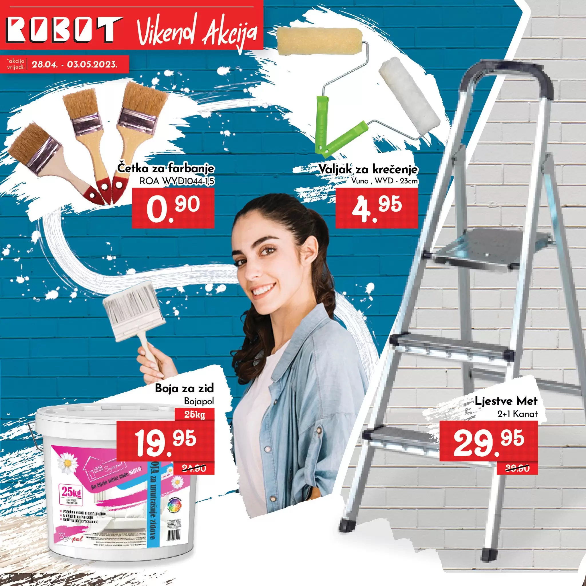 Robot PRVOMAJSKA AKCIJA 28.4-3.5.2023.