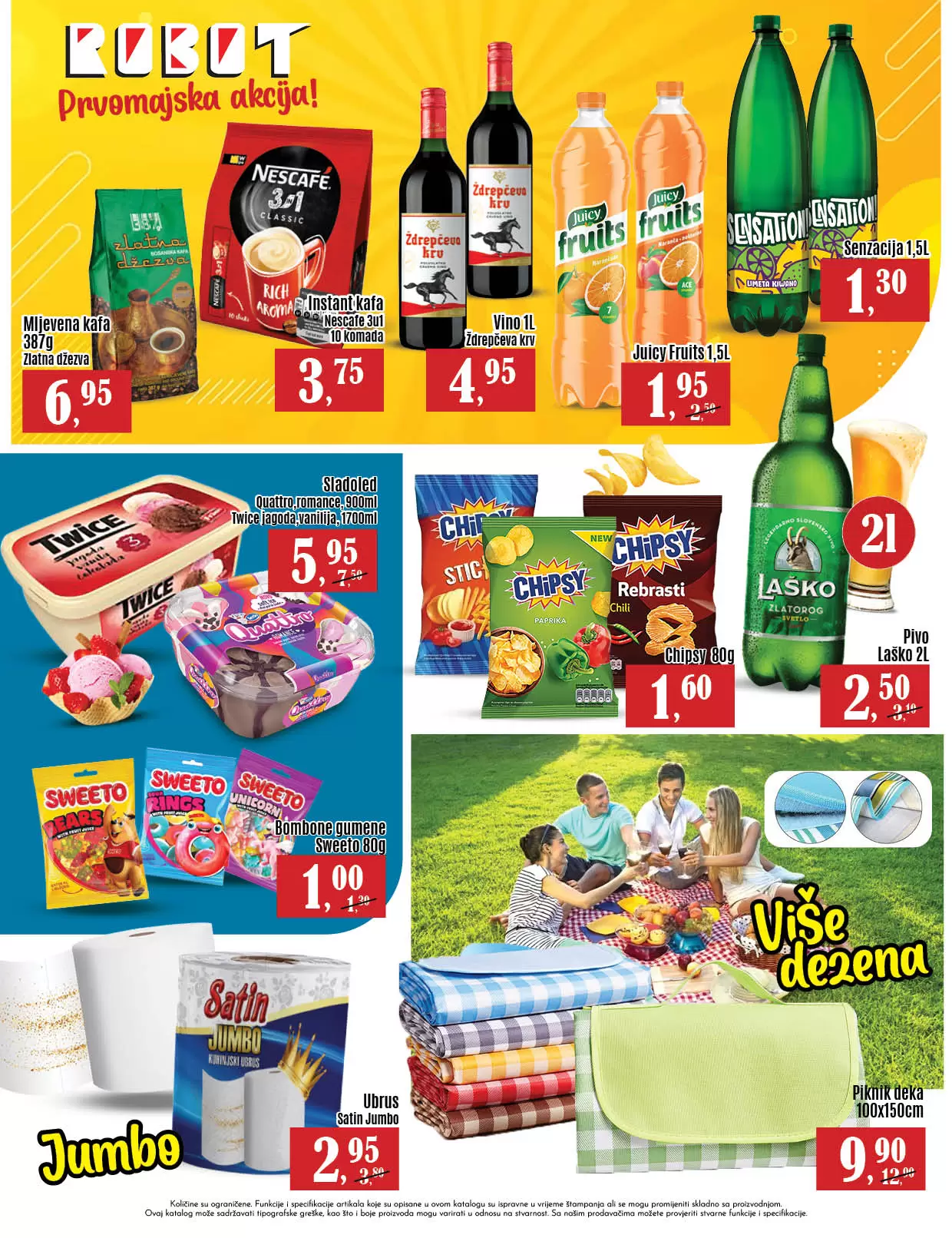 Robot PRVOMAJSKA AKCIJA 28.4-3.5.2023.