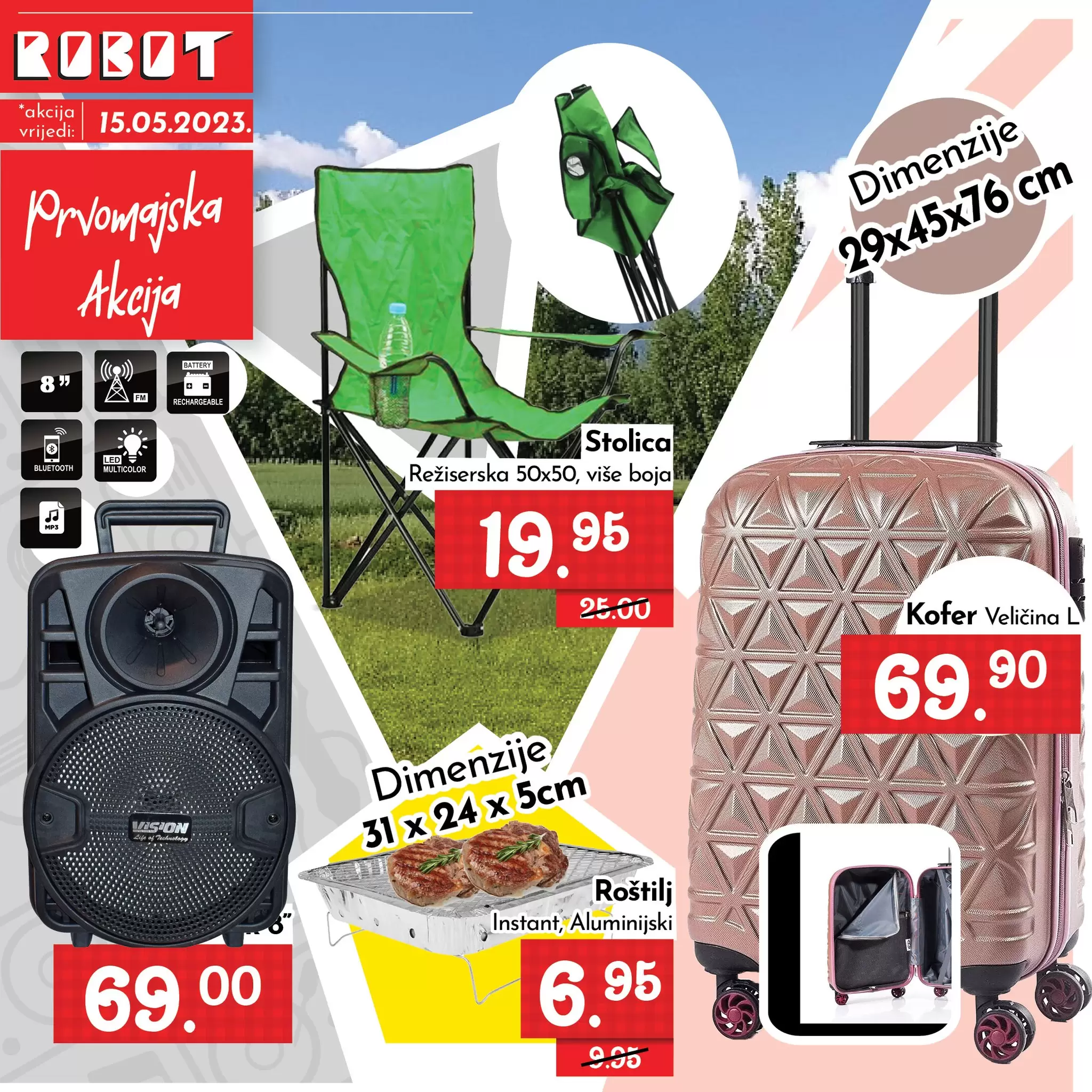 Robot PRVOMAJSKA AKCIJA 28.4-3.5.2023.