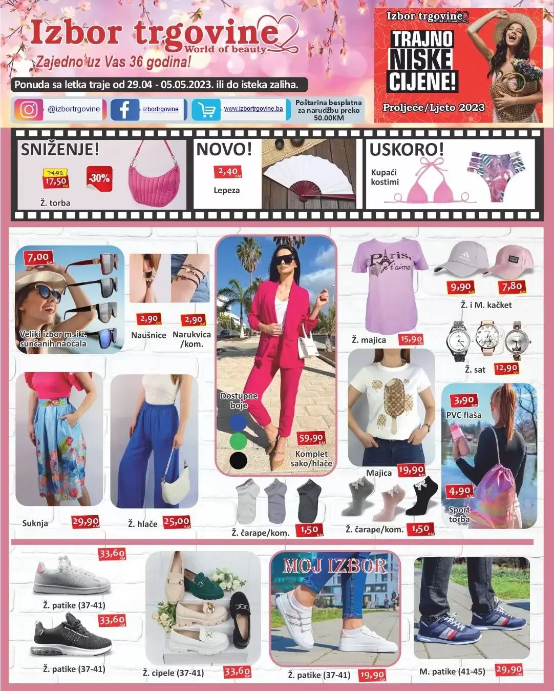 Izbor trgovine katalog