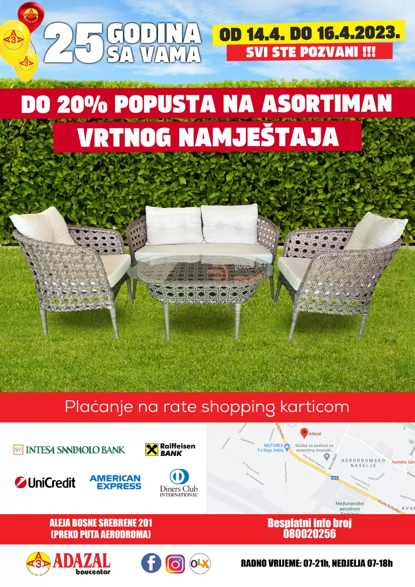 ADAZAL SLAVI ROĐENDAN ⇢ POPUSTI do čak 50% 