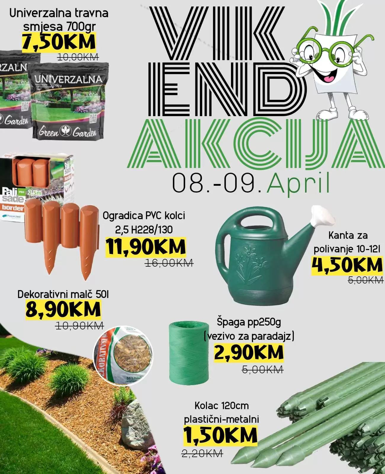 Garden Centar vikend akcija 8-9.4.2023.