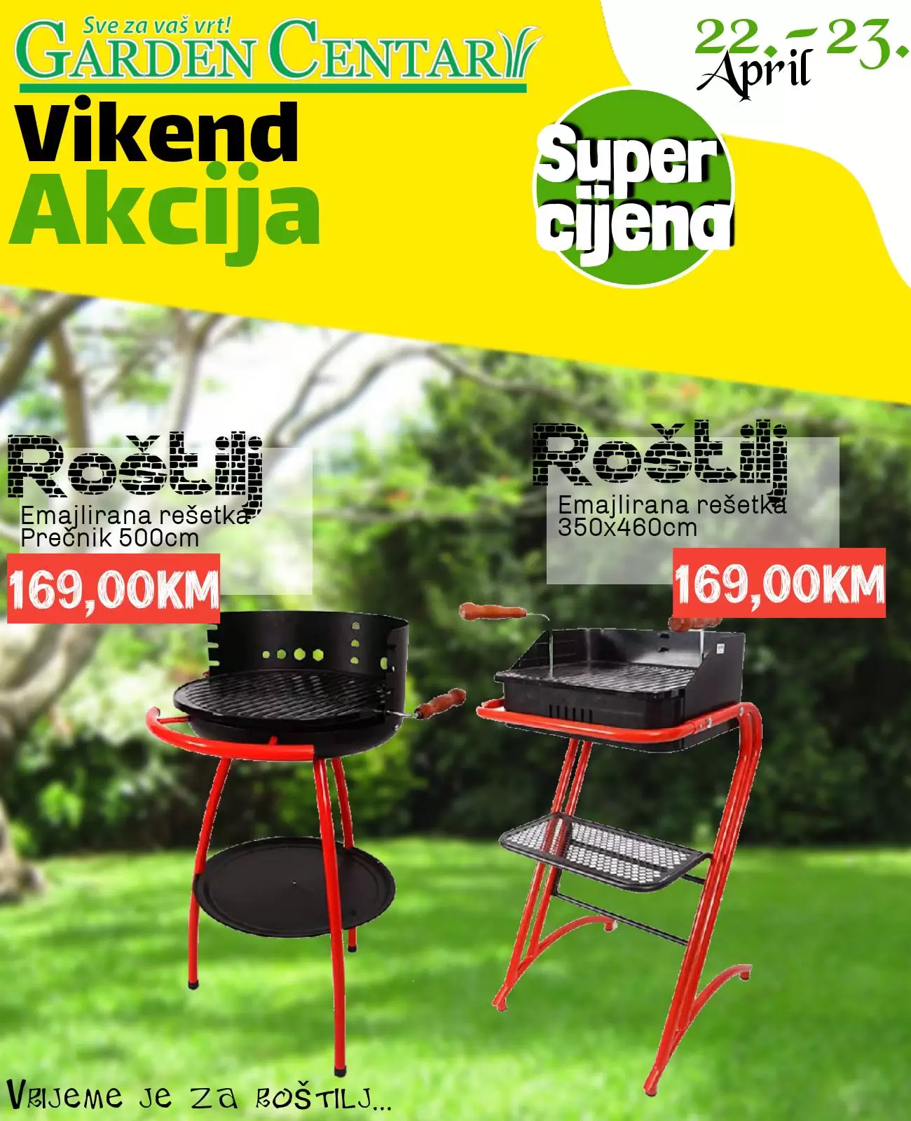 Garden Centar vikend akcija 22-23.4.2023. 