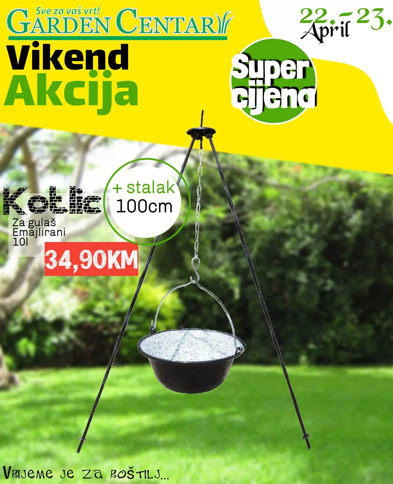 Garden Centar vikend akcija 22-23.4.2023. 