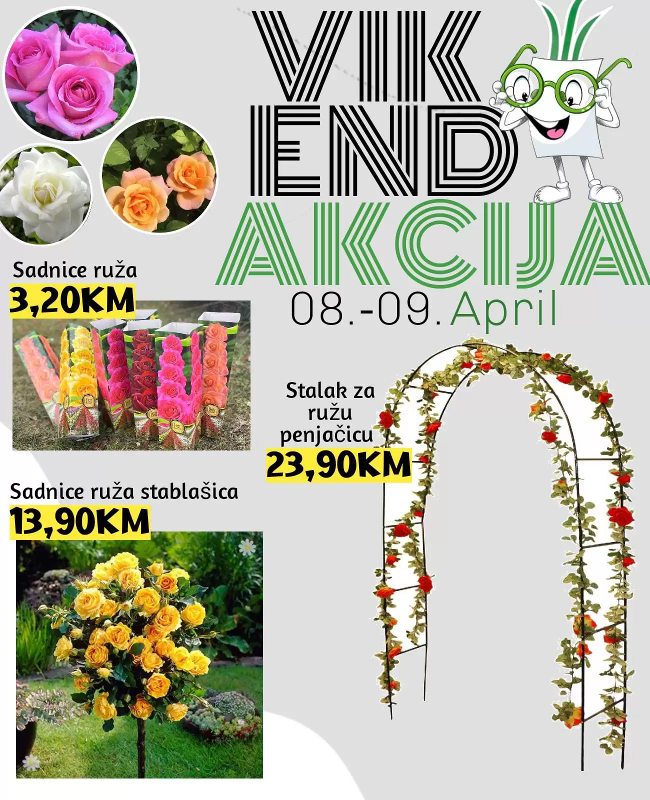 Garden Centar vikend akcija 8-9.4.2023.