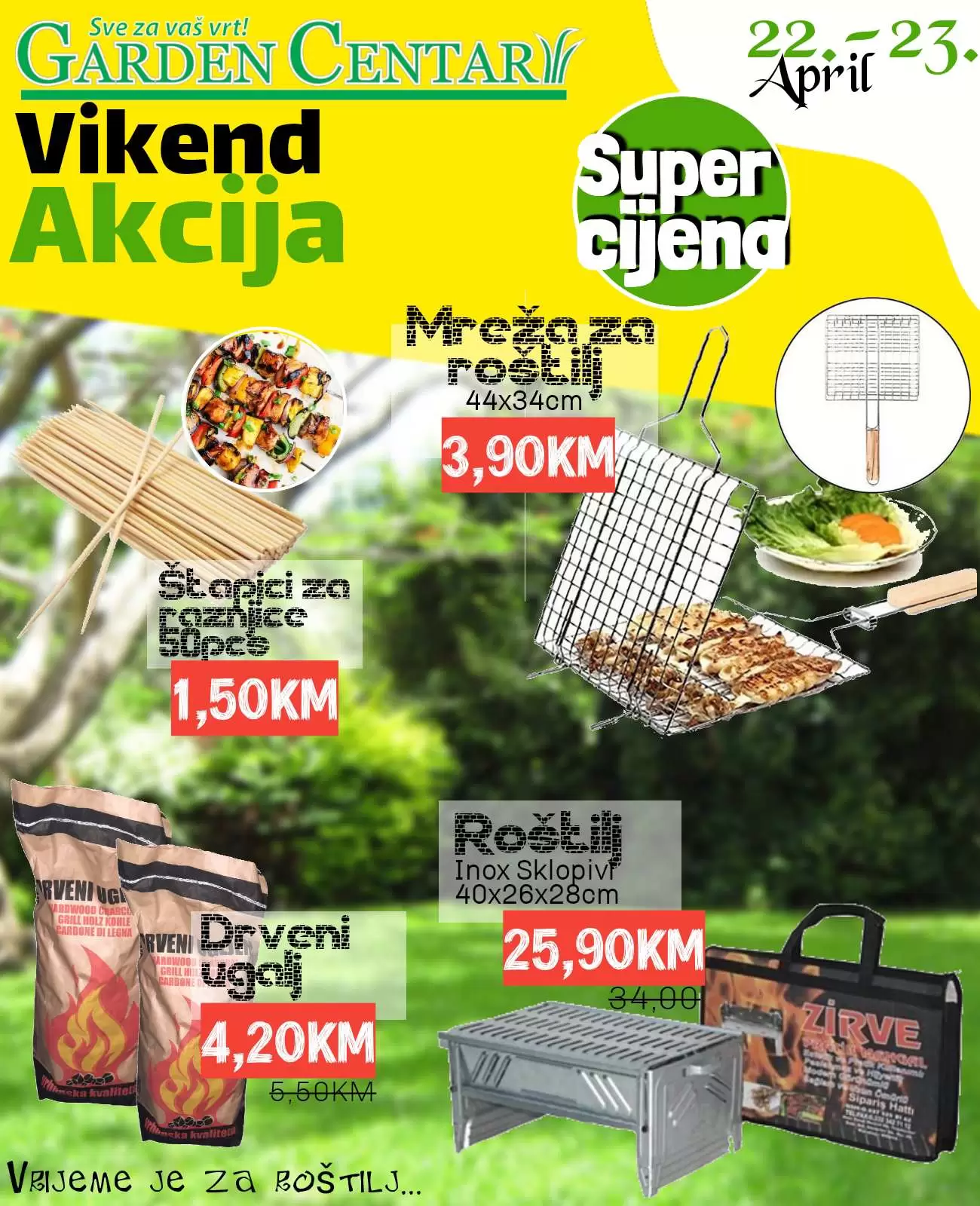 Garden Centar vikend akcija 22-23.4.2023. 