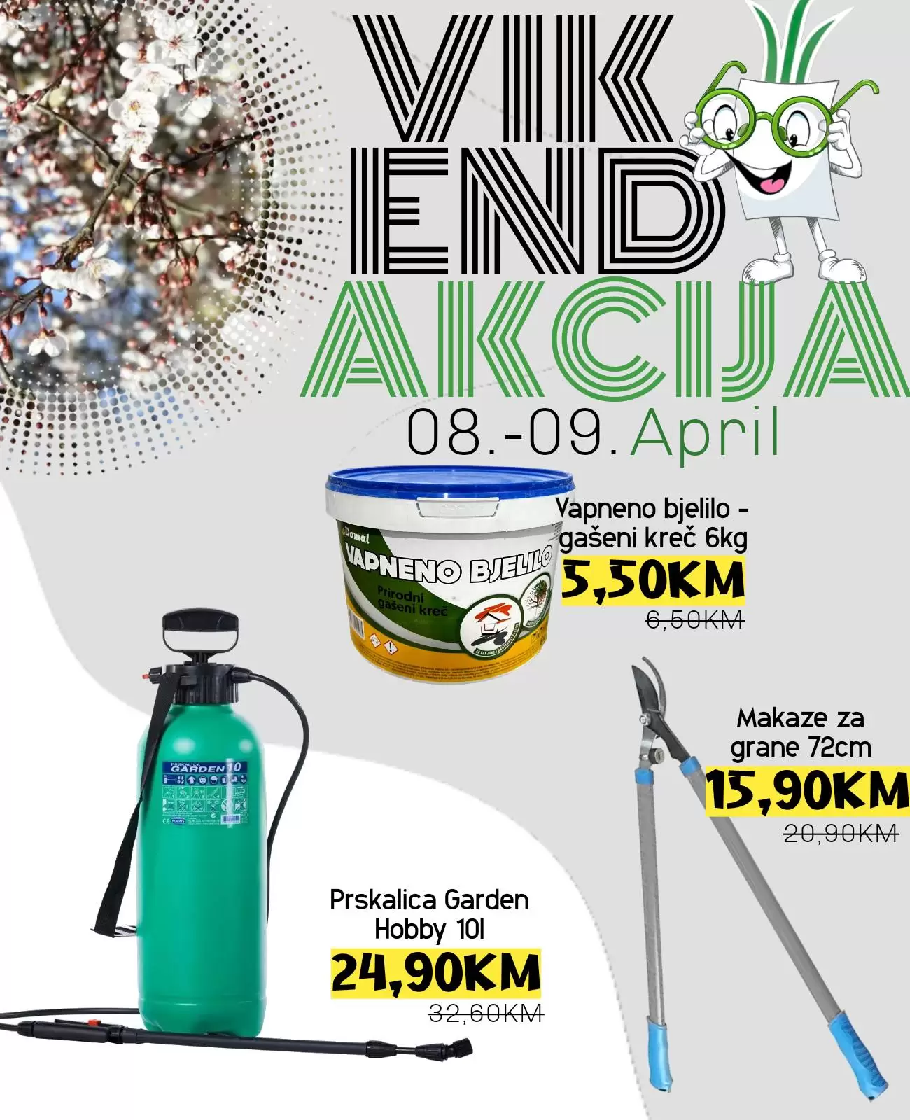 Garden Centar vikend akcija 8-9.4.2023.