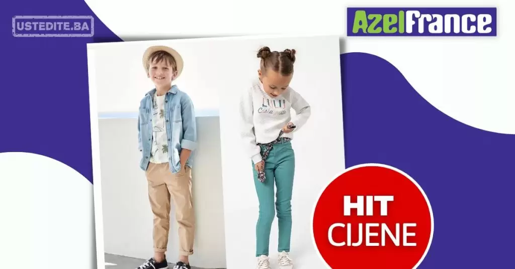 Azel France DJEČIJE PANTALONE ⇢ HIT CIJENA