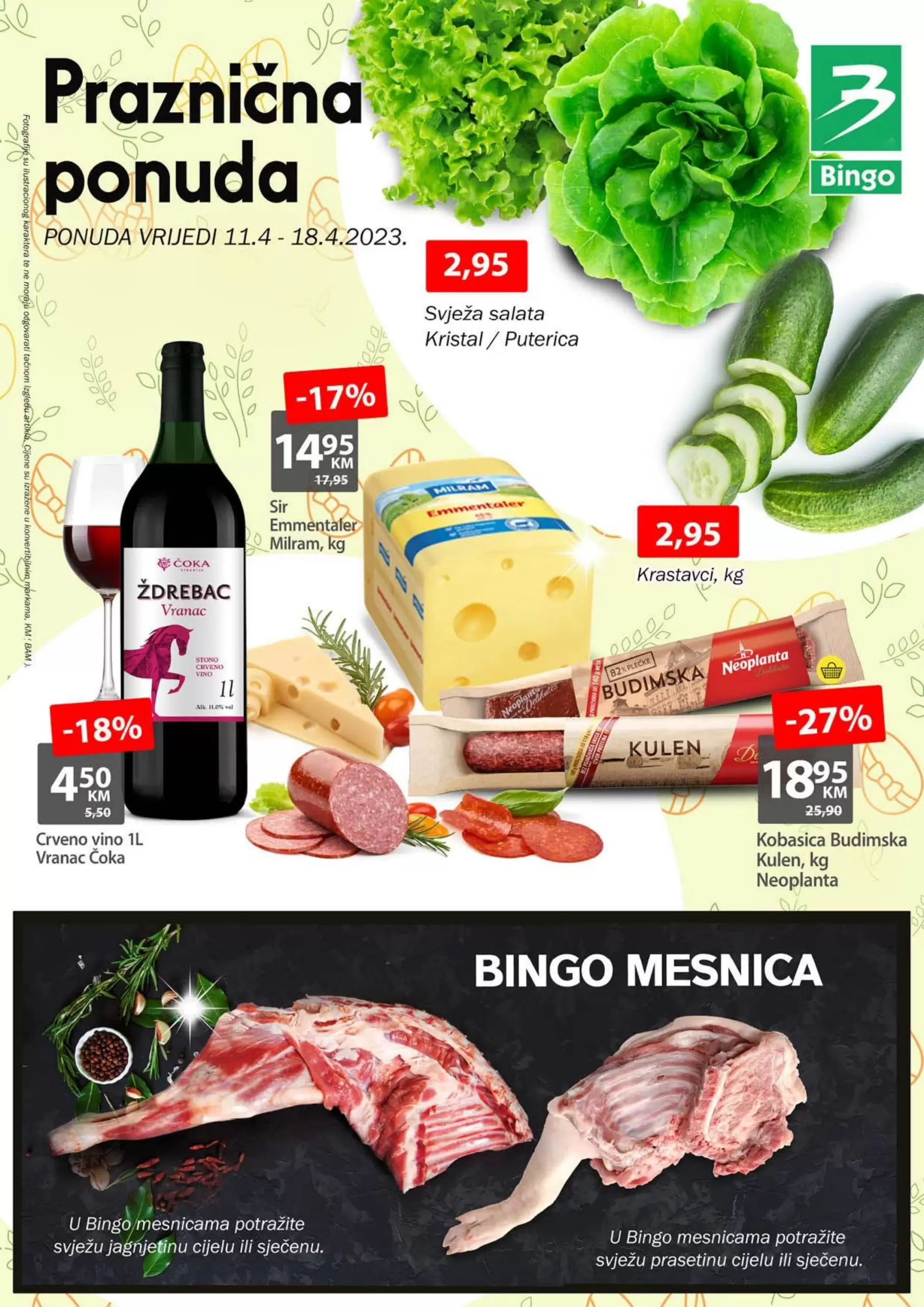 Bingo katalog PRAZNIČNA PONUDA 11-18.4.2023. 