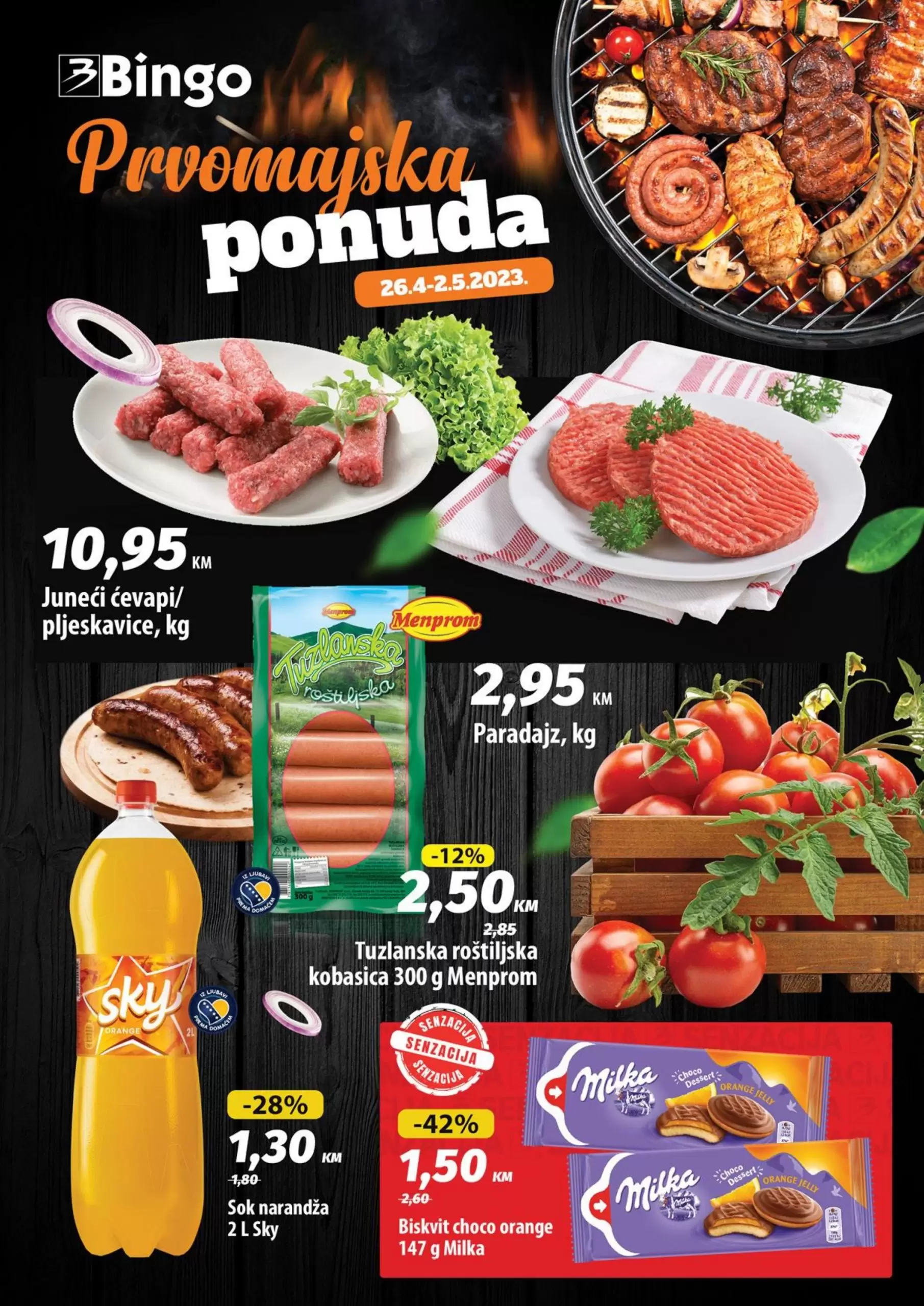 Bingo katalog PRVOMAJSKA AKCIJA 26.4-2.5.2023.