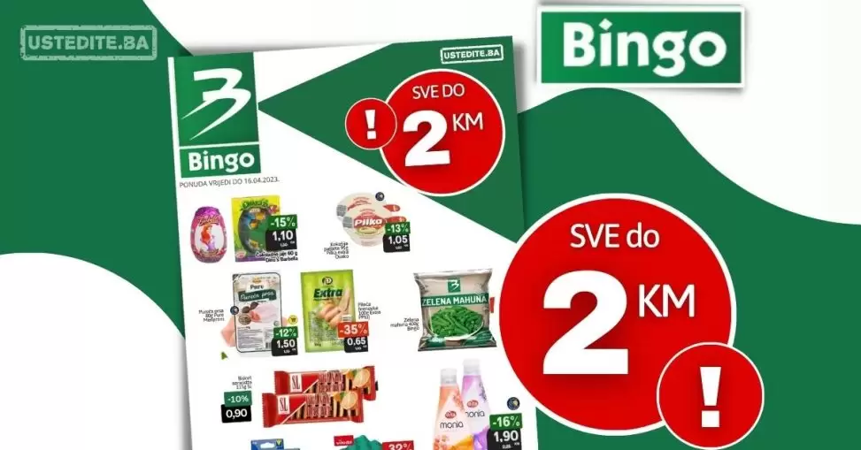 Bingo SVE DO 2 KM!