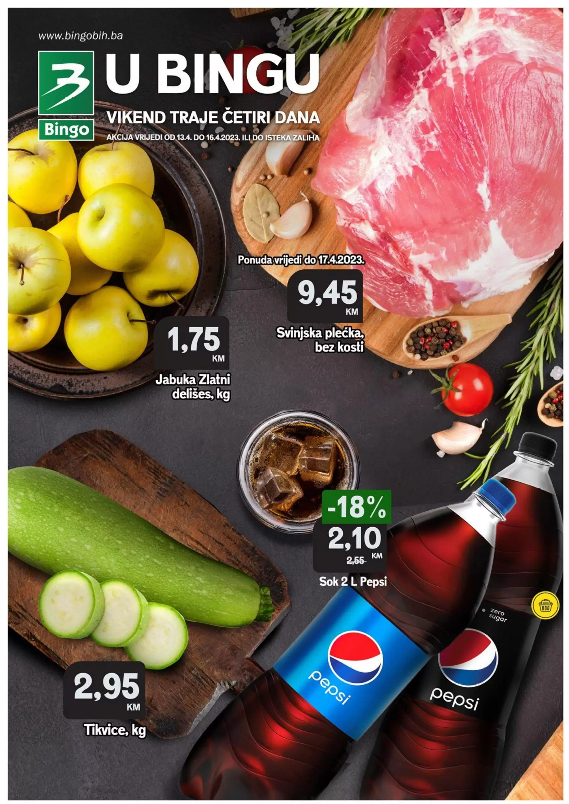 Bingo vikend akcija 13-16.4.2023.