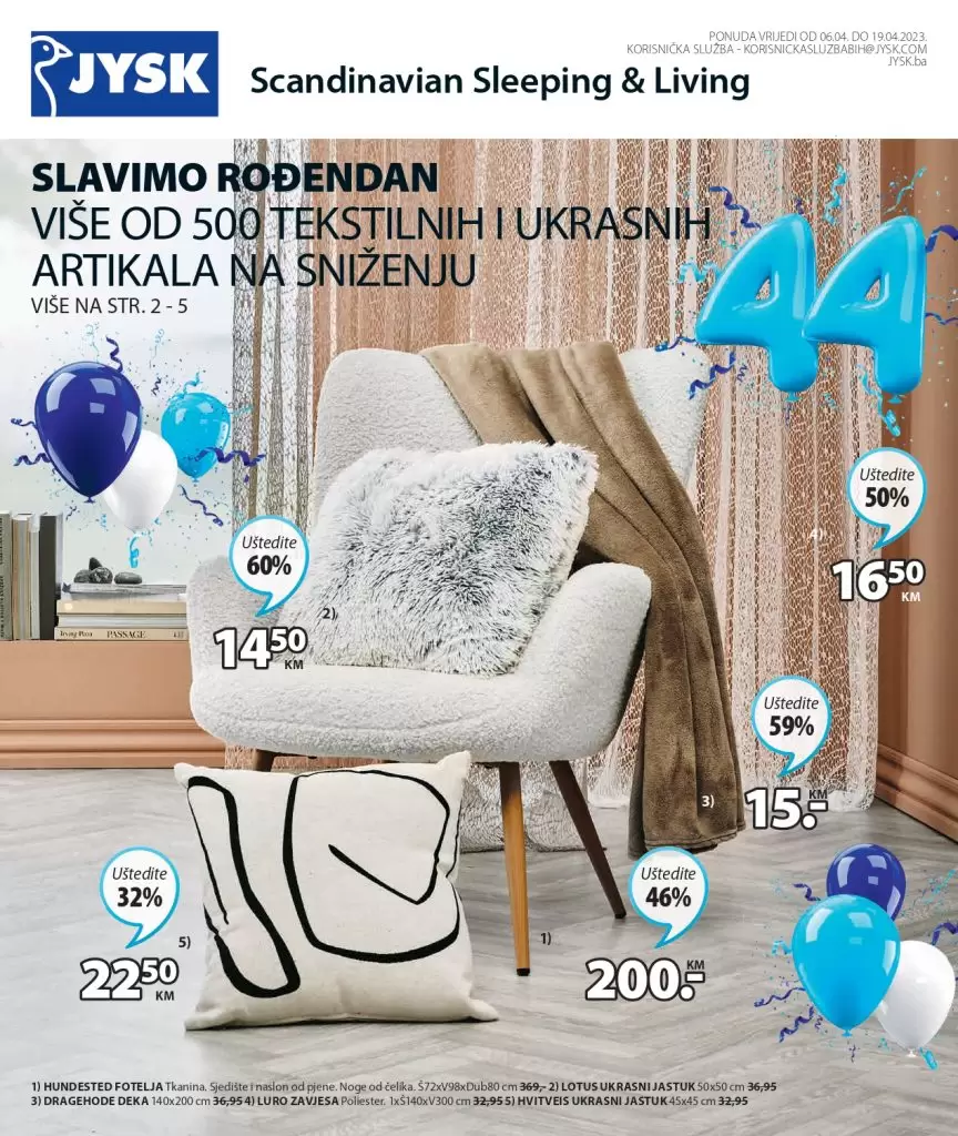 Jysk katalog 6-19.4.2023.