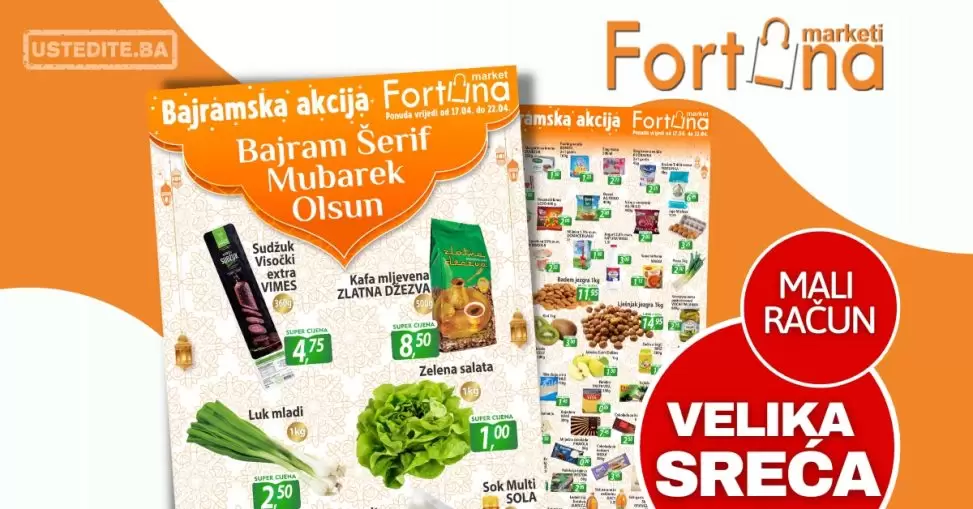 Fortuna BAJRAMSKA AKCIJA 17-22.4.2023.