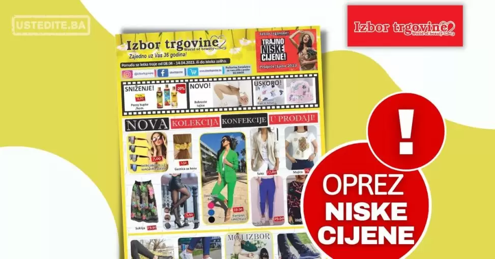 Izbor trgovine katalog 8-14.4.2023.