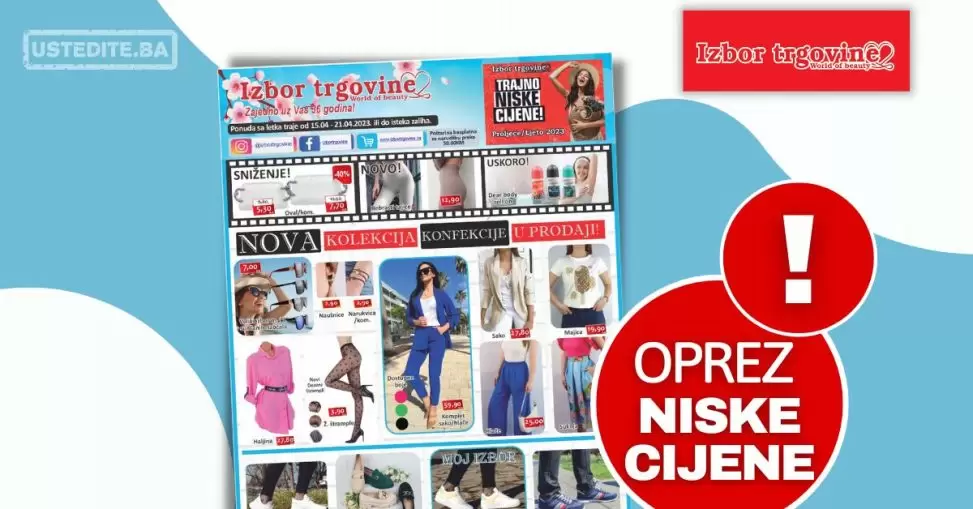 Izbor trgovine katalog 15-21.4.2023.