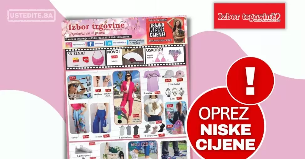 Izbor trgovine katalog