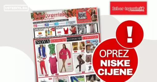 Izbor trgovine katalog TRAJNO NISKE CIJENE 1-7.4.2023.