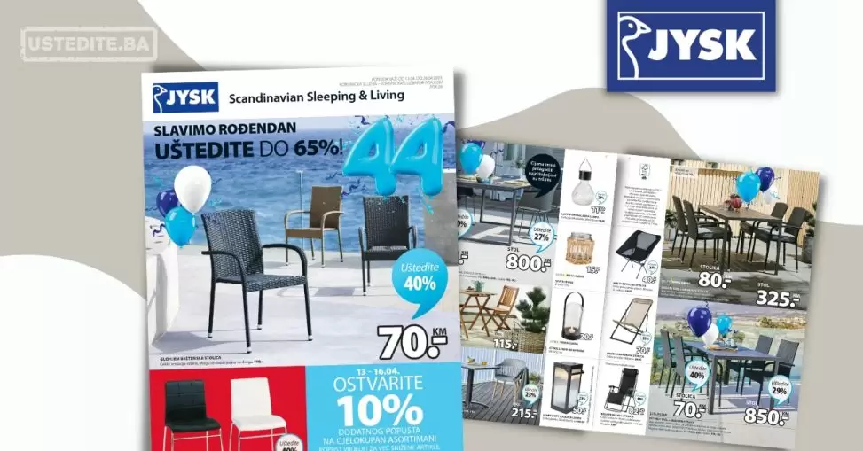 Jysk katalog 13-26.4.2023.