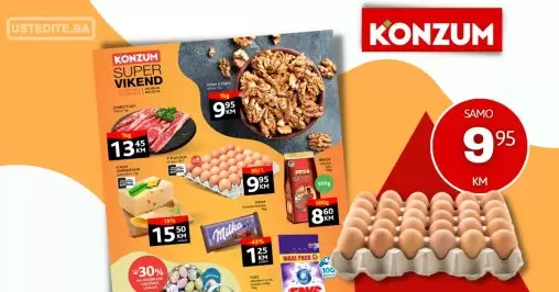Konzum vikend akcija