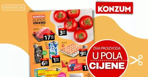 Konzum vikend akcija 13-16.4.2023.