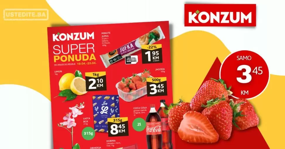Konzum SUPER PONUDA 19-23.4.2023.
