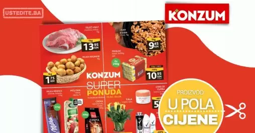 Konzum vikend akcija 19-23.4.2023.
