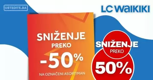 LC Waikiki SNIŽENJE PREKO 50%!