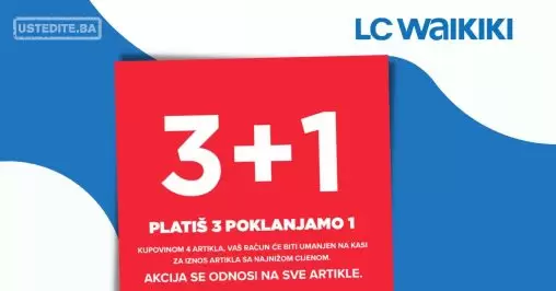 LC Waikiki 3+1 GRATIS 28.4-7.5.2023.