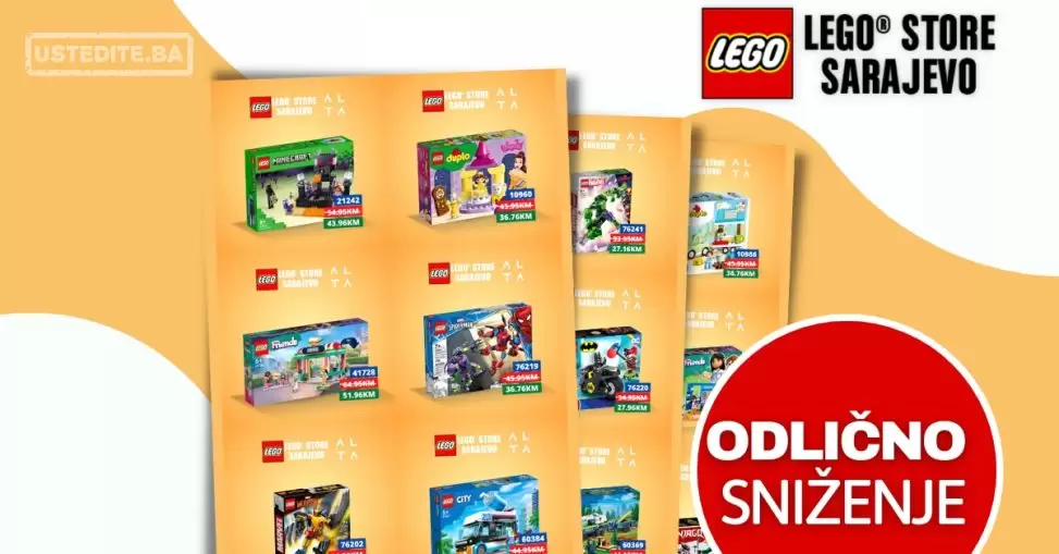 LEGO Store Sarajevo ⇢SNIŽENJE