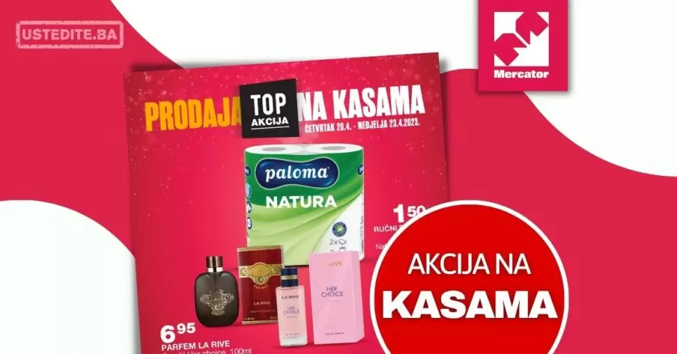 Mercator AKCIJA NA KASAMA
