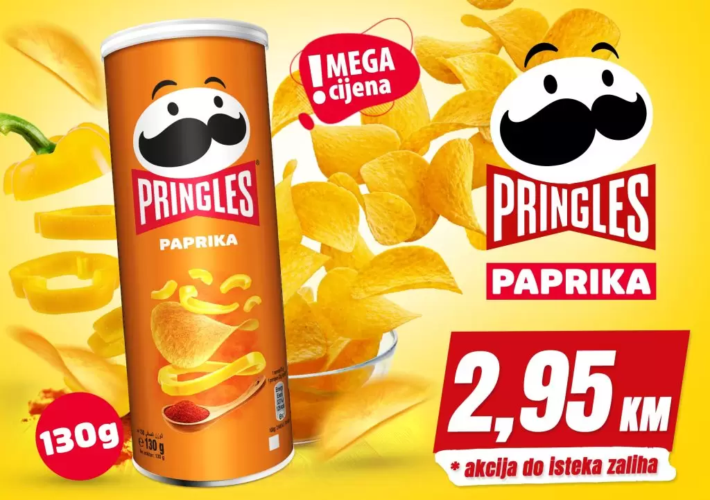 Pringles paprika 