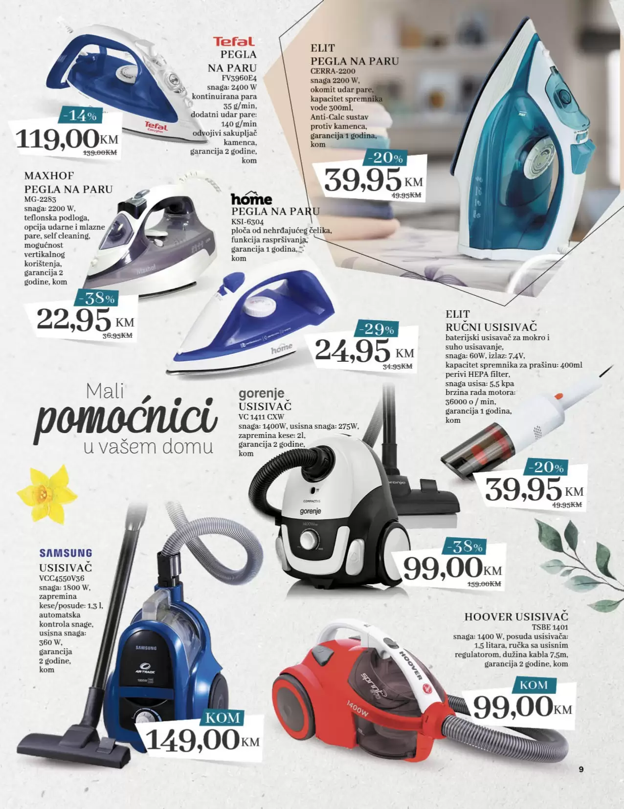 Konzum katalog RADOST PROLJEĆA U VAŠEM DOMU 06.4-30.4.2023.