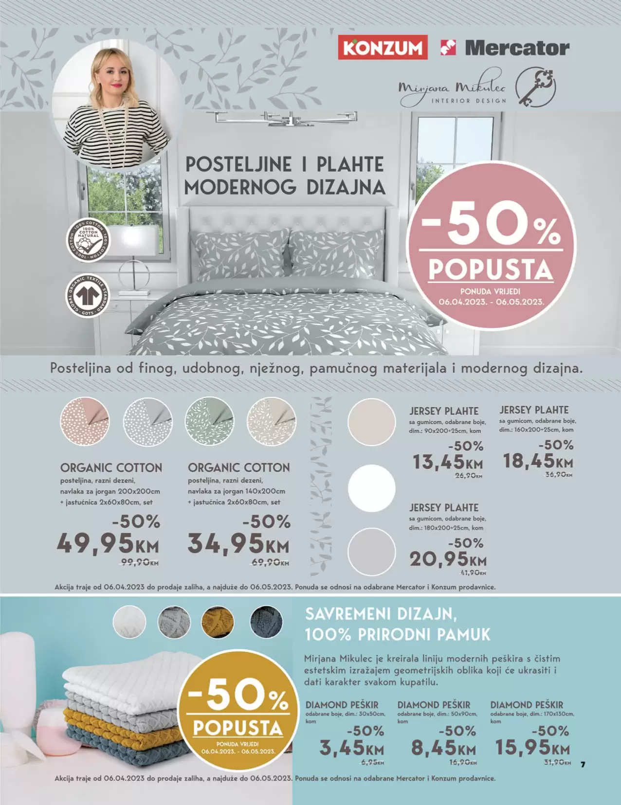 Konzum katalog RADOST PROLJEĆA U VAŠEM DOMU 06.4-30.4.2023.