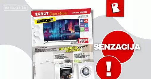 Robot SENZACIJA ⇢ SNIŽENJE TEHNIKE