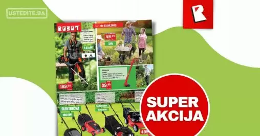 Robot AKCIJA ⇢ Uređenje dvorišta sniženje do 23.4.2023.