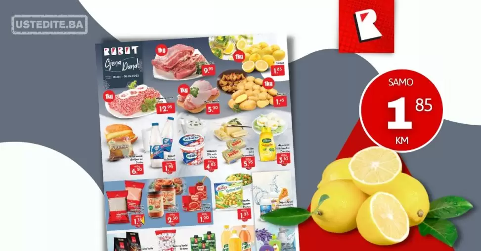 Robot akcija za početak sedmice 3-5.4.2023.