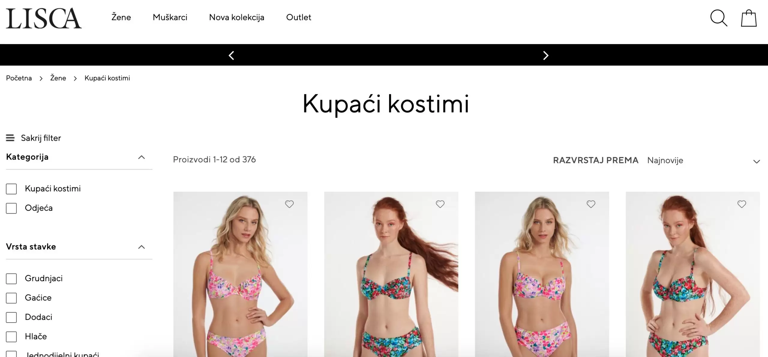 LISCA KUPAĆI KOSTIMI