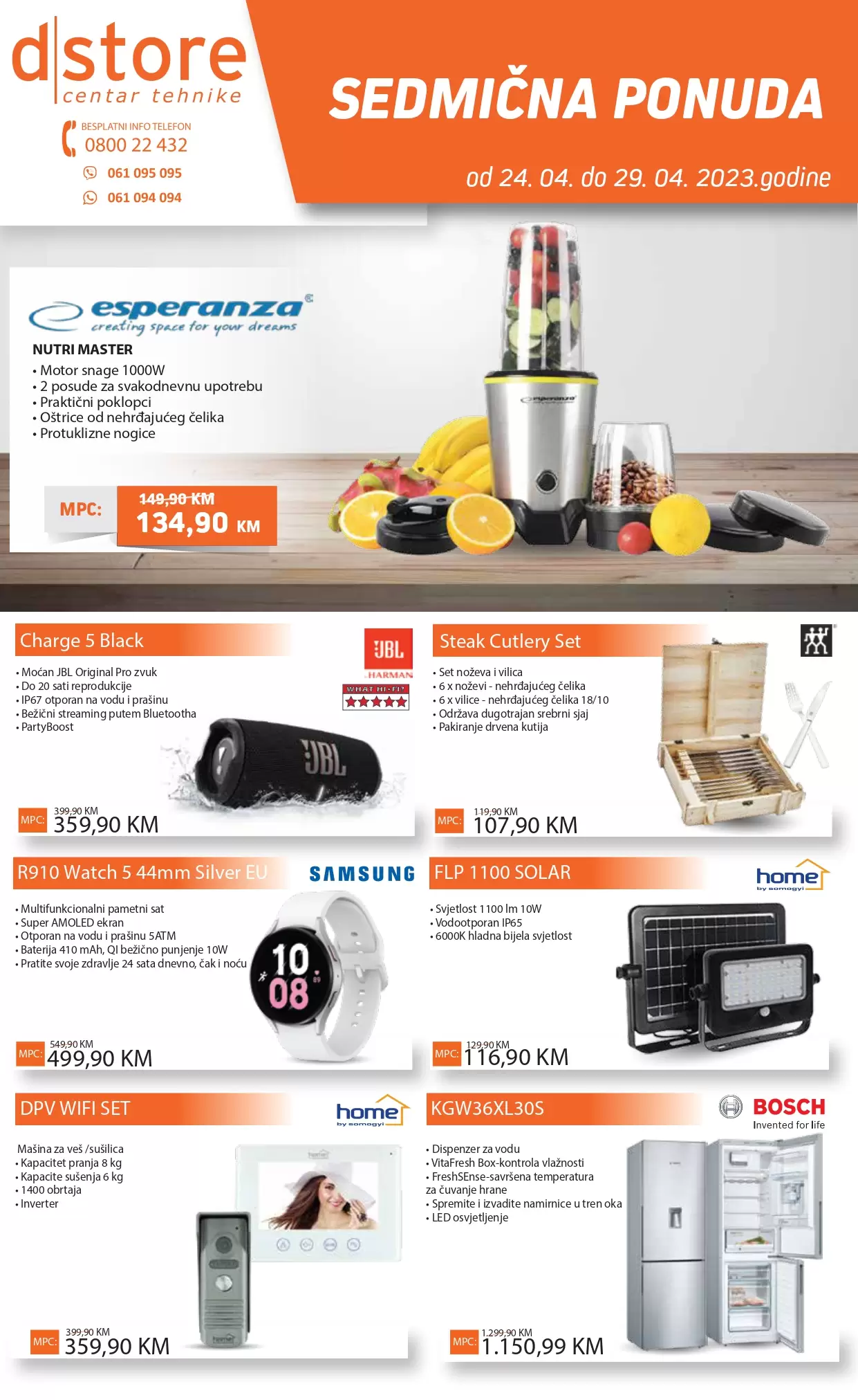 dstore CENTAR TEHNIKE Sedmična ponuda 24-29.04.23.