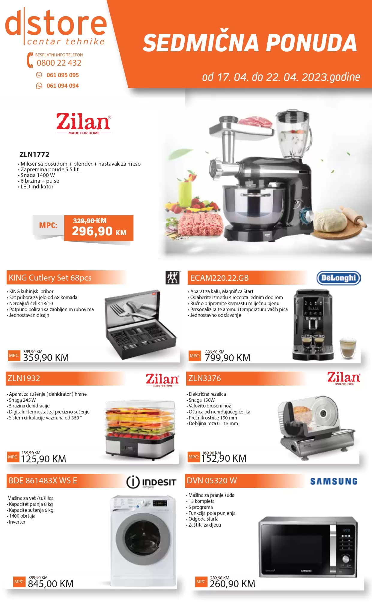 dstore CENTAR TEHNIKE Sedmična ponuda 17-22.04.23.