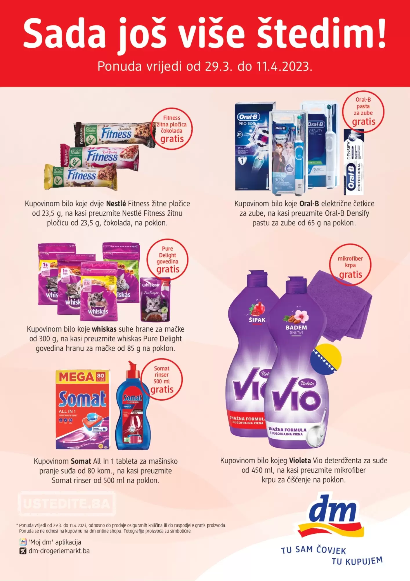 dm GRATIS akcija sniženja do 11.4.2023.