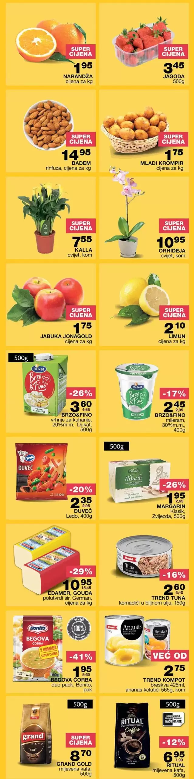 Mercator vikend akcija SNIŽENJE do 55% ~ 19-23.4.2023.