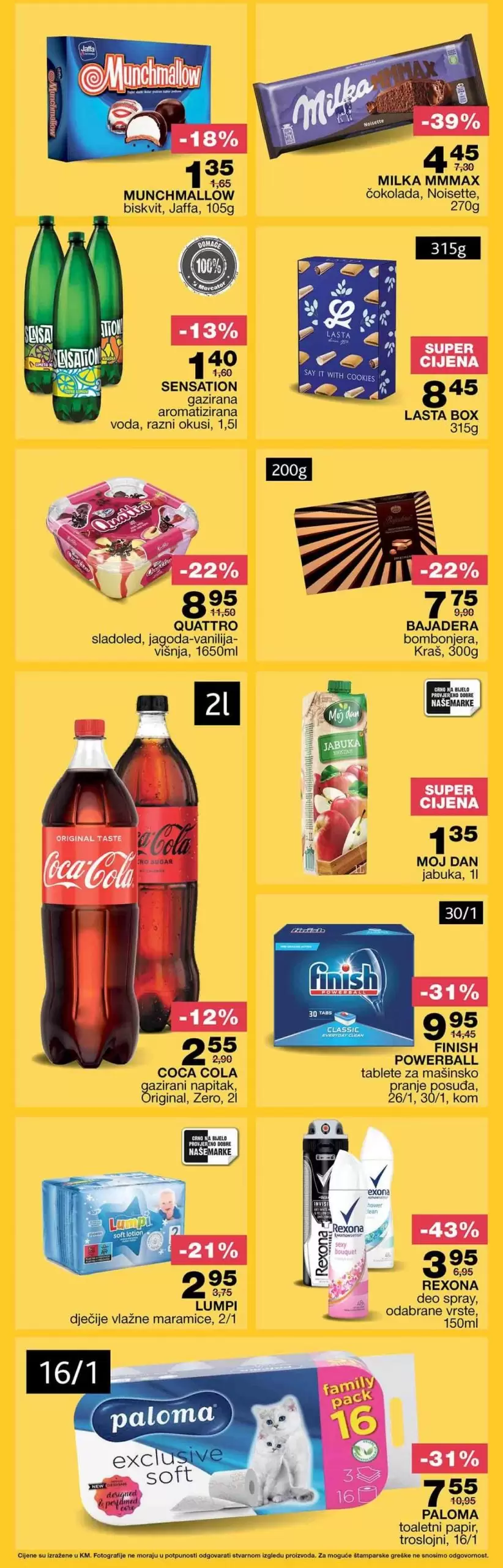 Mercator vikend akcija SNIŽENJE do 55% ~ 19-23.4.2023.