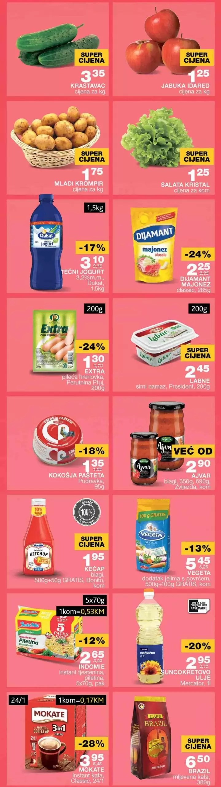 Mercator vikend akcija 27.4-1.5.2023.